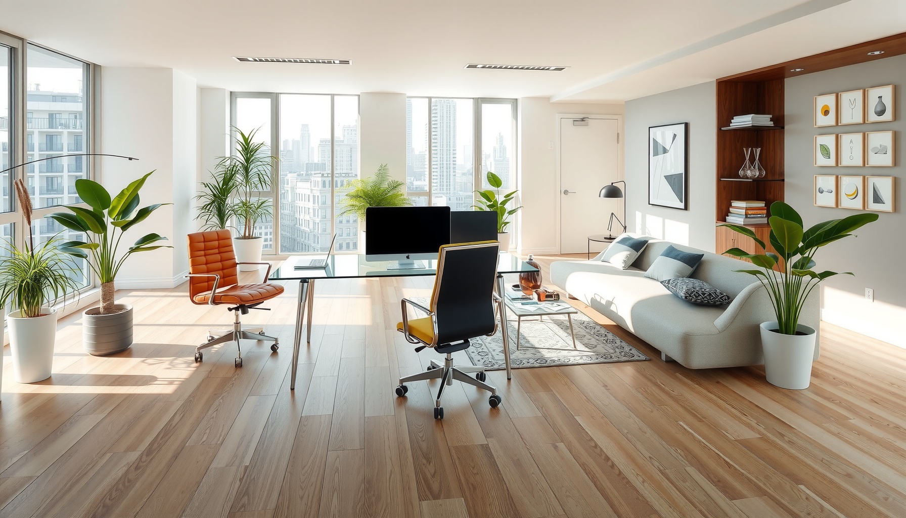 Chic Modern Office Furnishings Transform Your Workspace