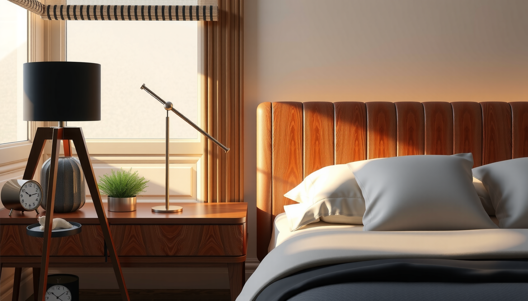 Wholesale Faux Leather Bedside Table Enhances Your Space