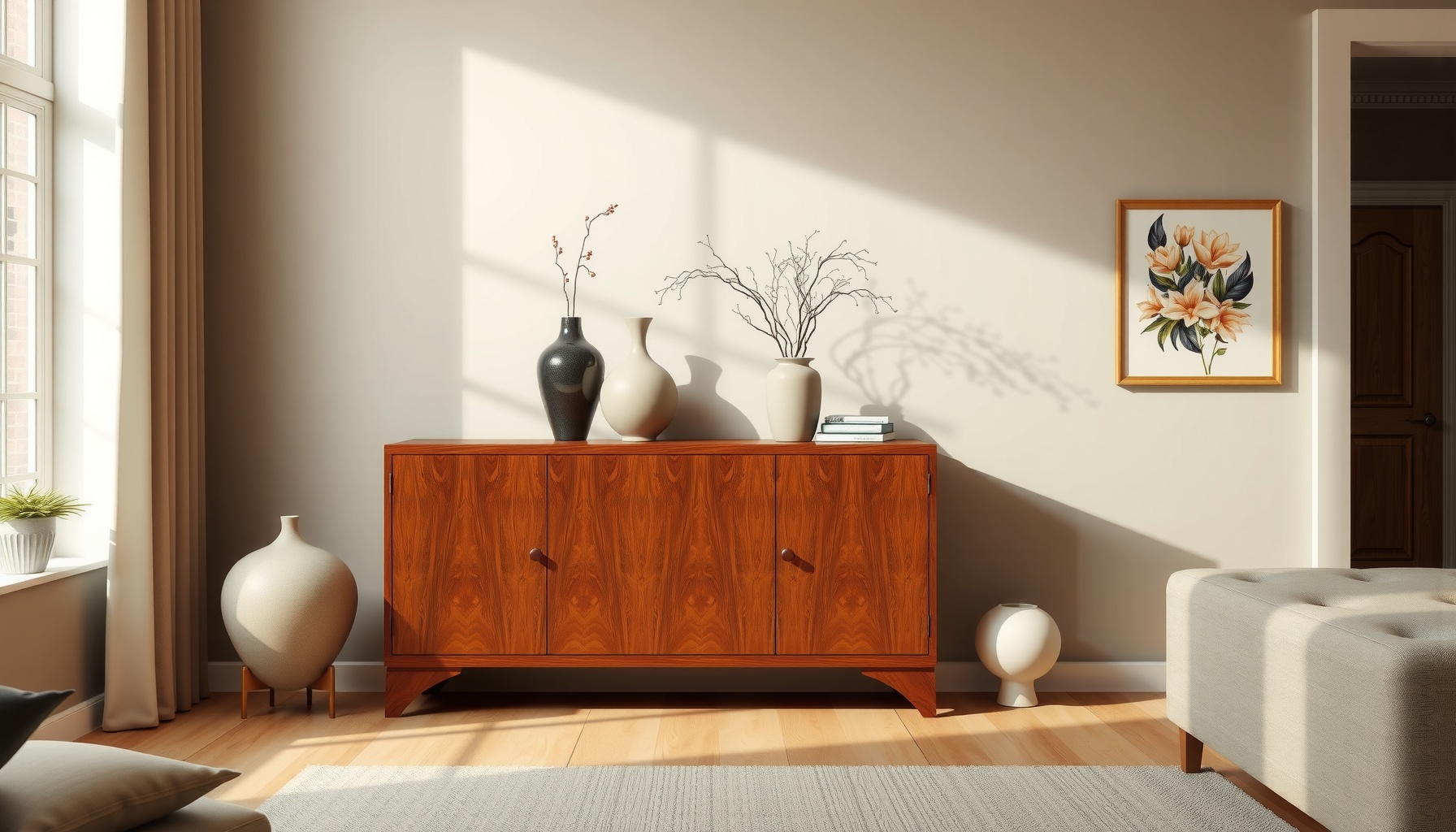 Wholesale Chestnut Sideboard Enhances Any Home Decor