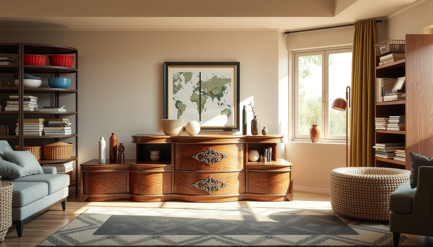 Wholesale Serpentine Drum Chest Inspires Creative Storage Solutions