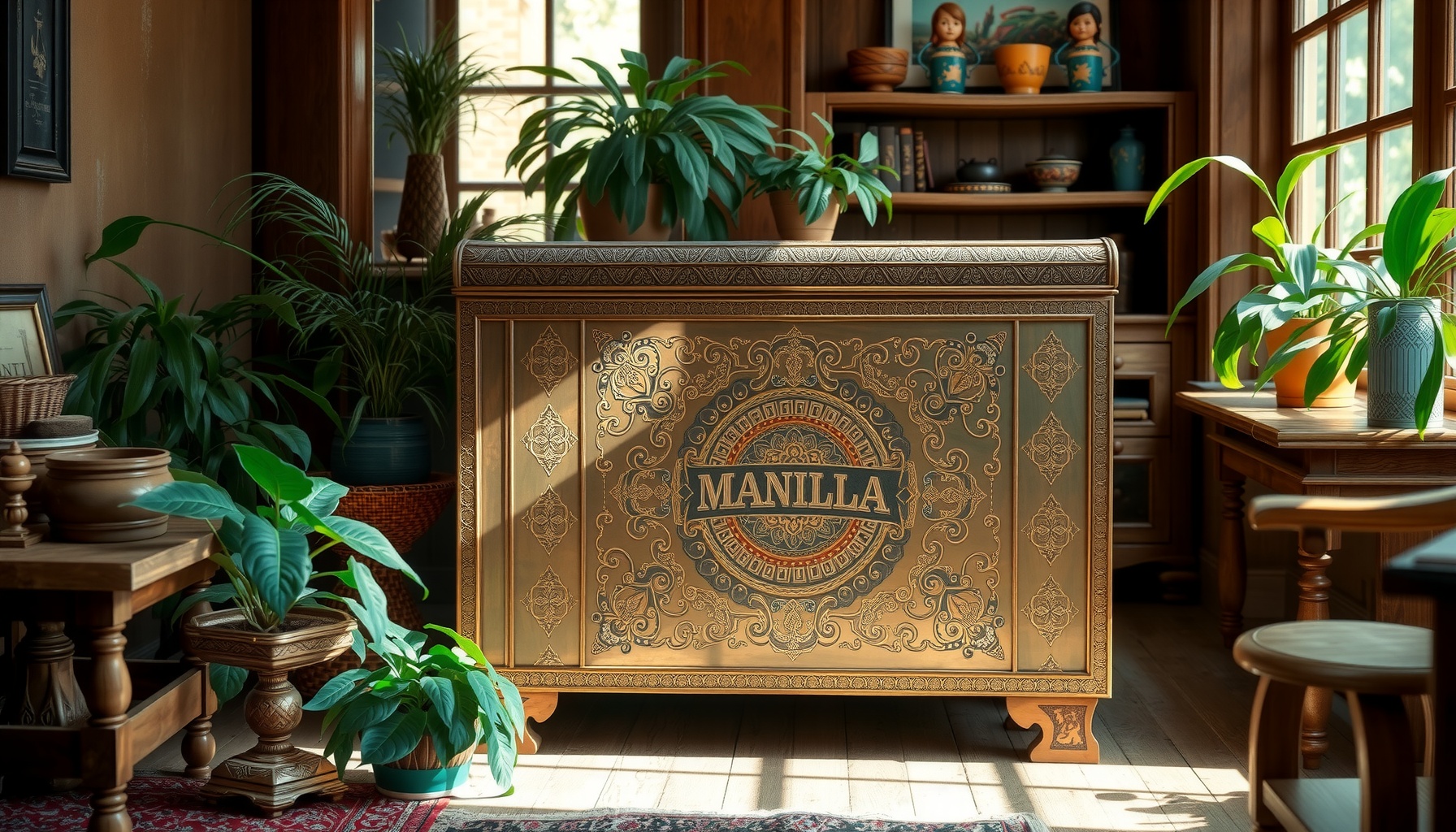 Wholesale Manila Copper Chest Offers Unique Charm