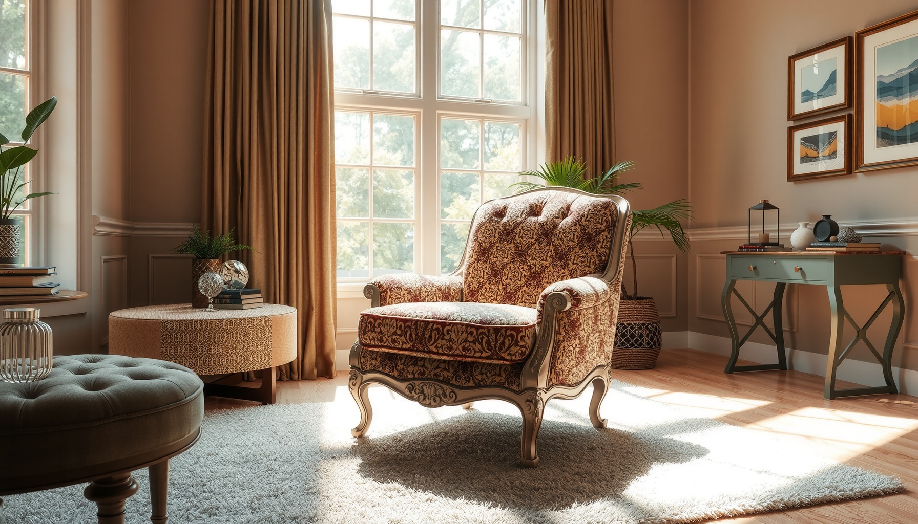 Wholesale Tweed French Chair Elevates Your Home Decor