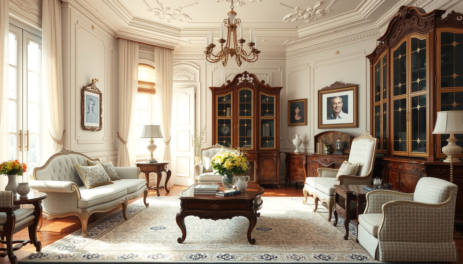 French Style Furniture Transforms Your Living Space