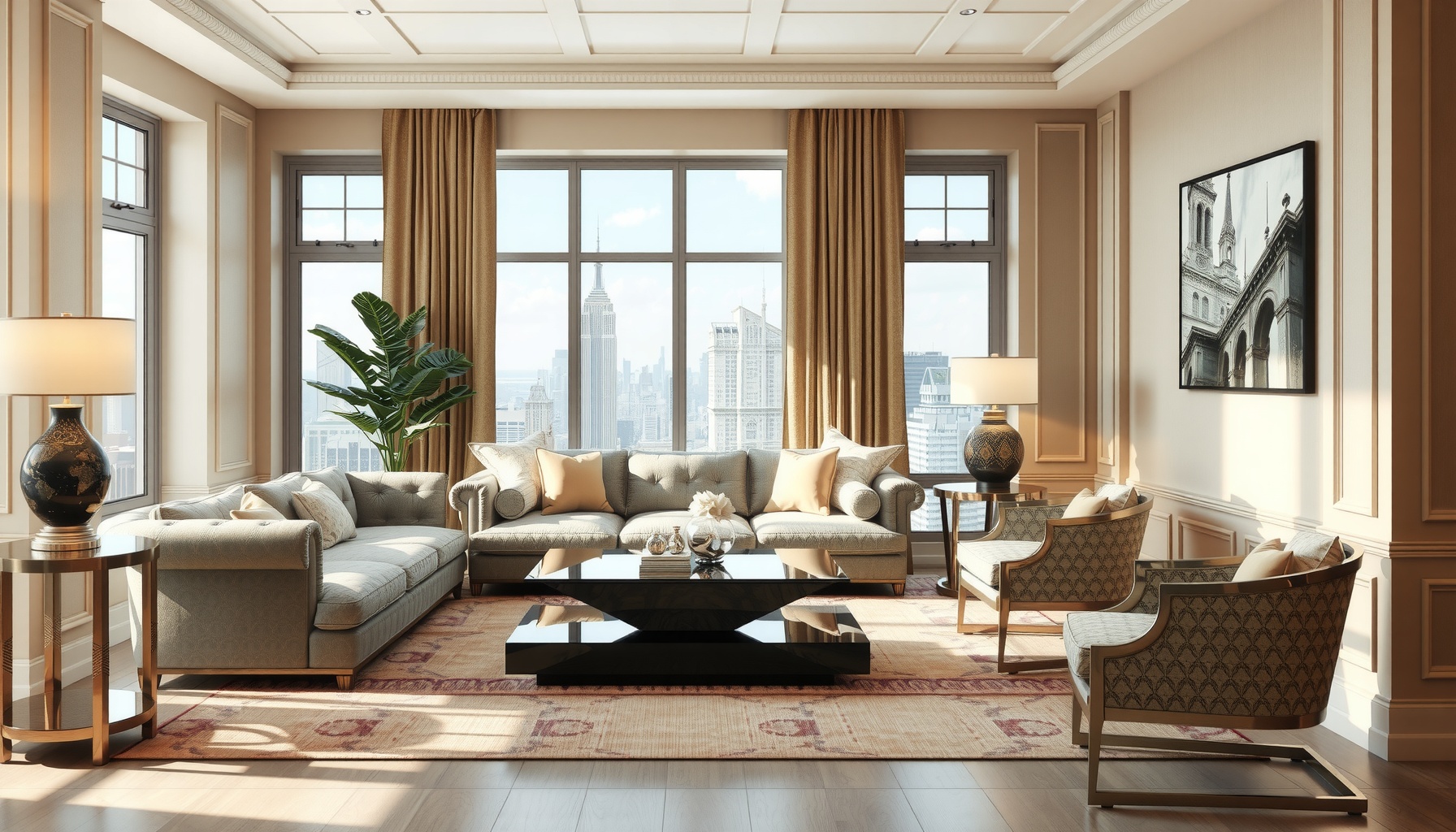 Art Deco Furniture Transforms Modern Living Spaces