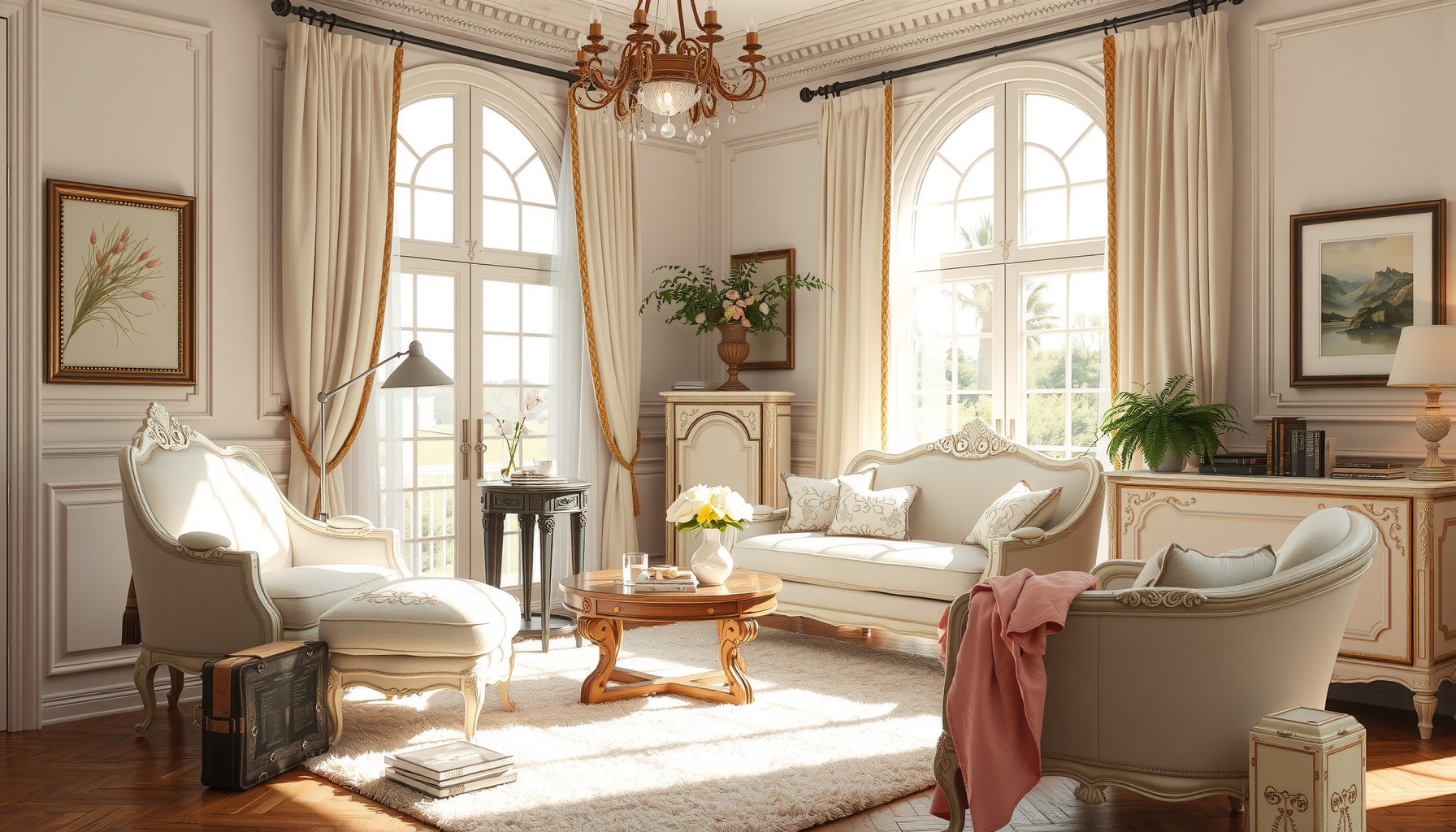 French Style Furniture Transforms Any Living Space