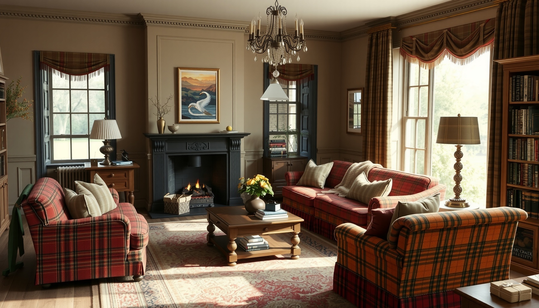 Tartans And Tweeds Upholstery For Timeless Elegance