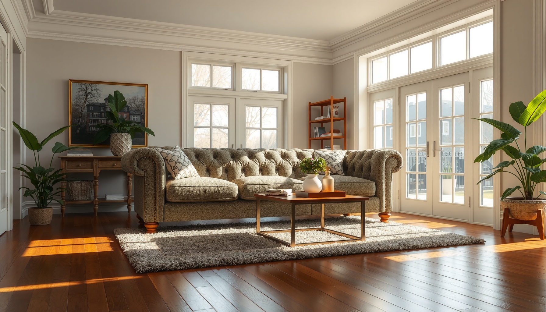 Wholesale Tweed Chesterfield Sofa Elevates Your Space