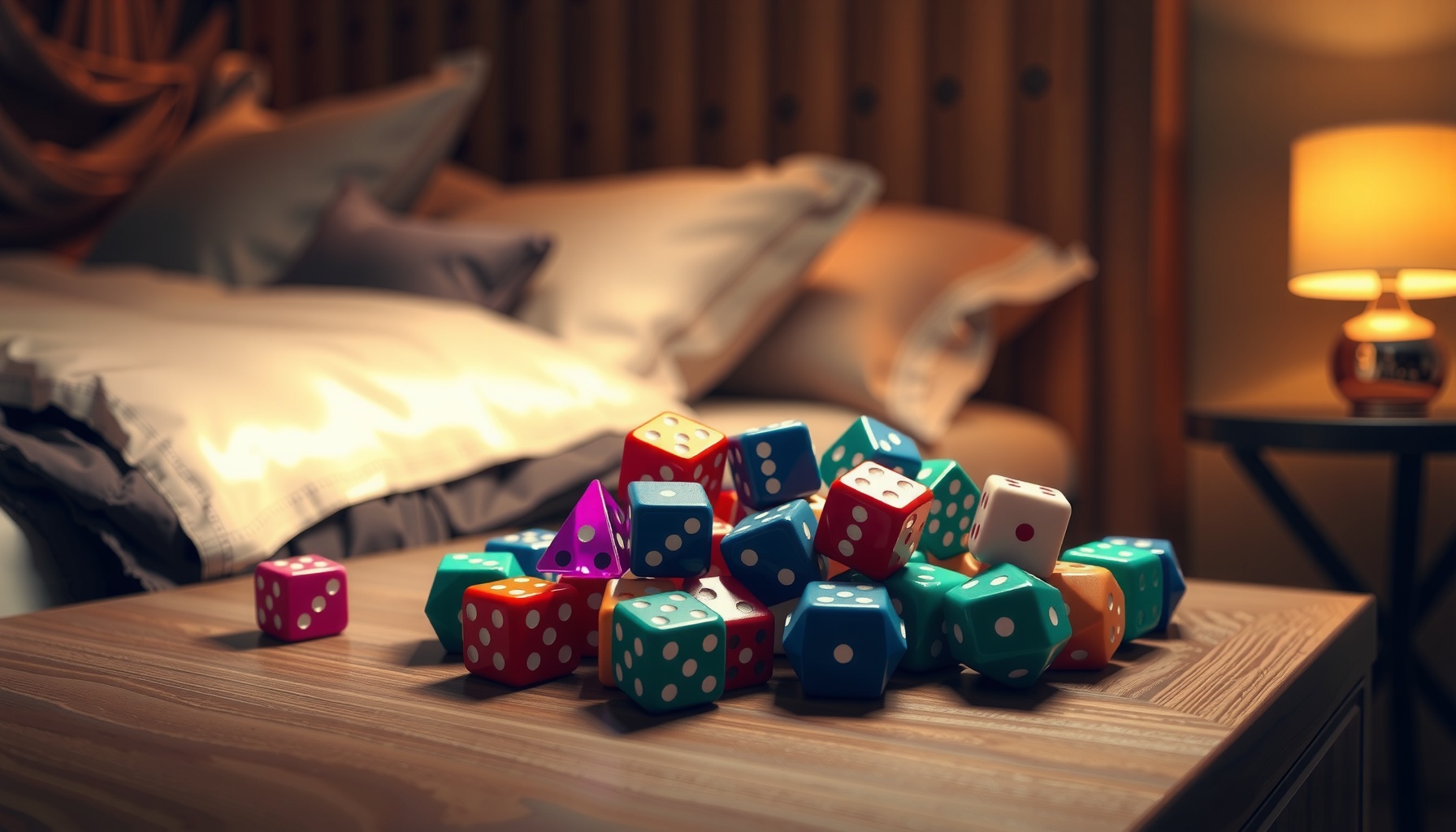 Wholesale Dice Bedside Decor Adds Unique Charm