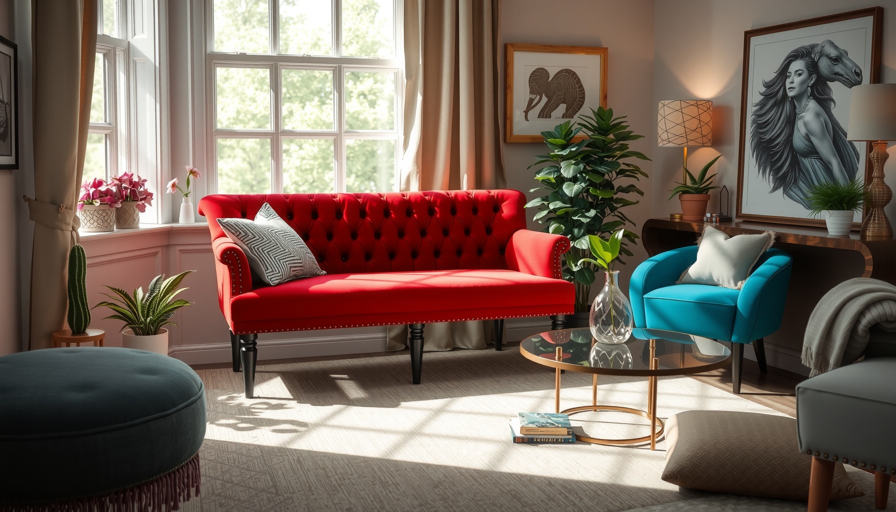 Wholesale Red Velvet Bench Elevates Your Home Decor