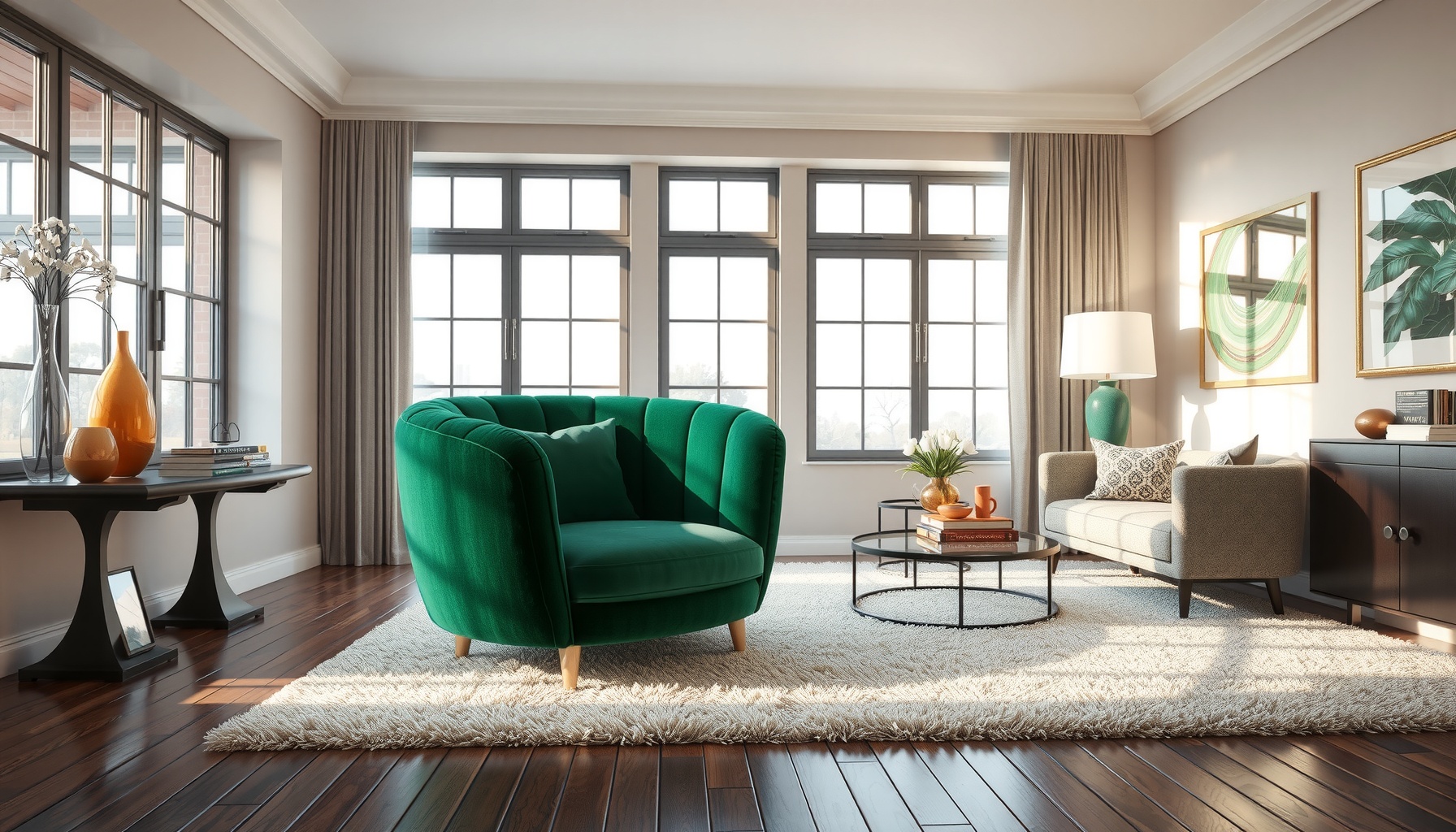 Wholesale Emerald Velvet Chair Elevates Your Space