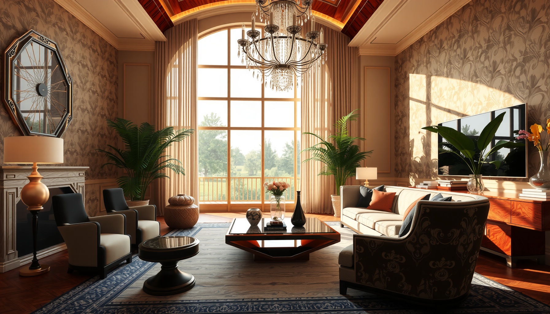 Art Deco Furniture Transforms Modern Interior Spaces