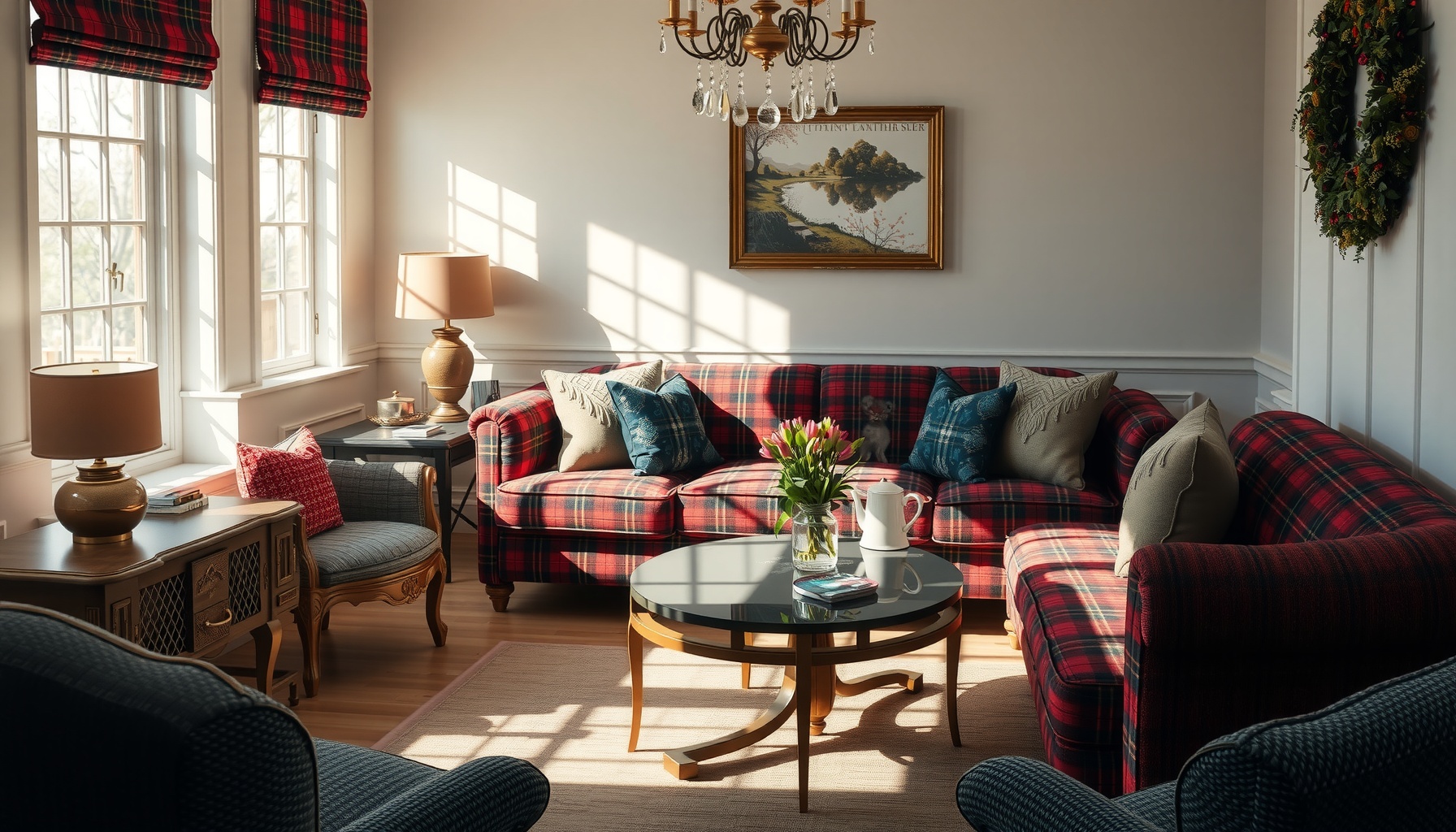Tartans And Tweeds Upholstery For Timeless Elegance