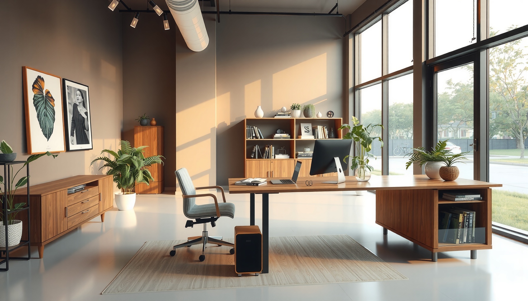 Chic Modern Office Furnishings Transform Your Workspace