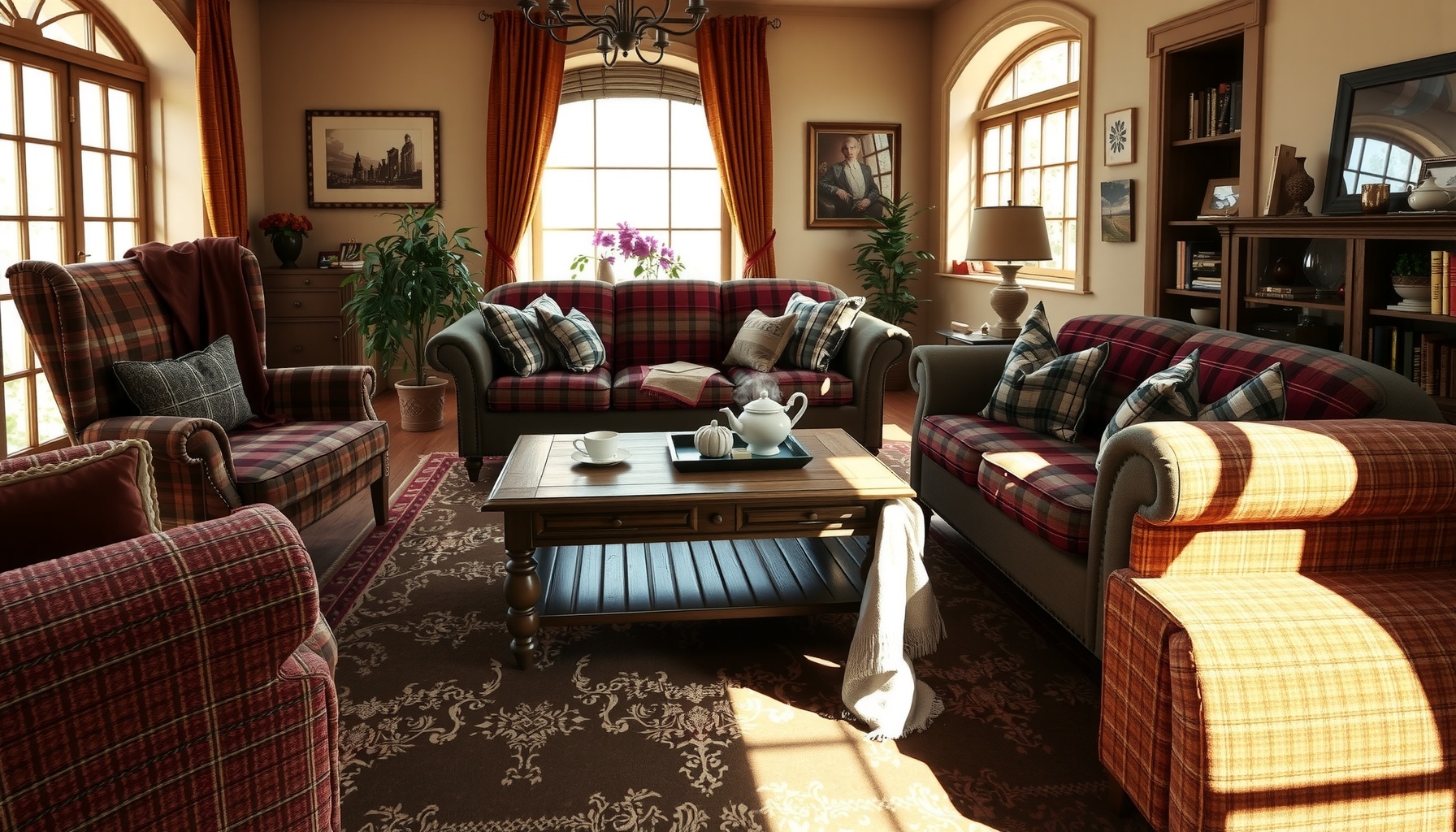 Tartans And Tweeds Upholstery Elevates Your Home Style