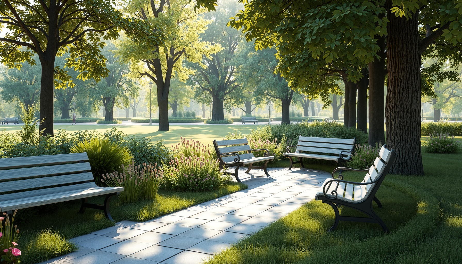 Benches Transform Outdoor Spaces Into Relaxing Retreats