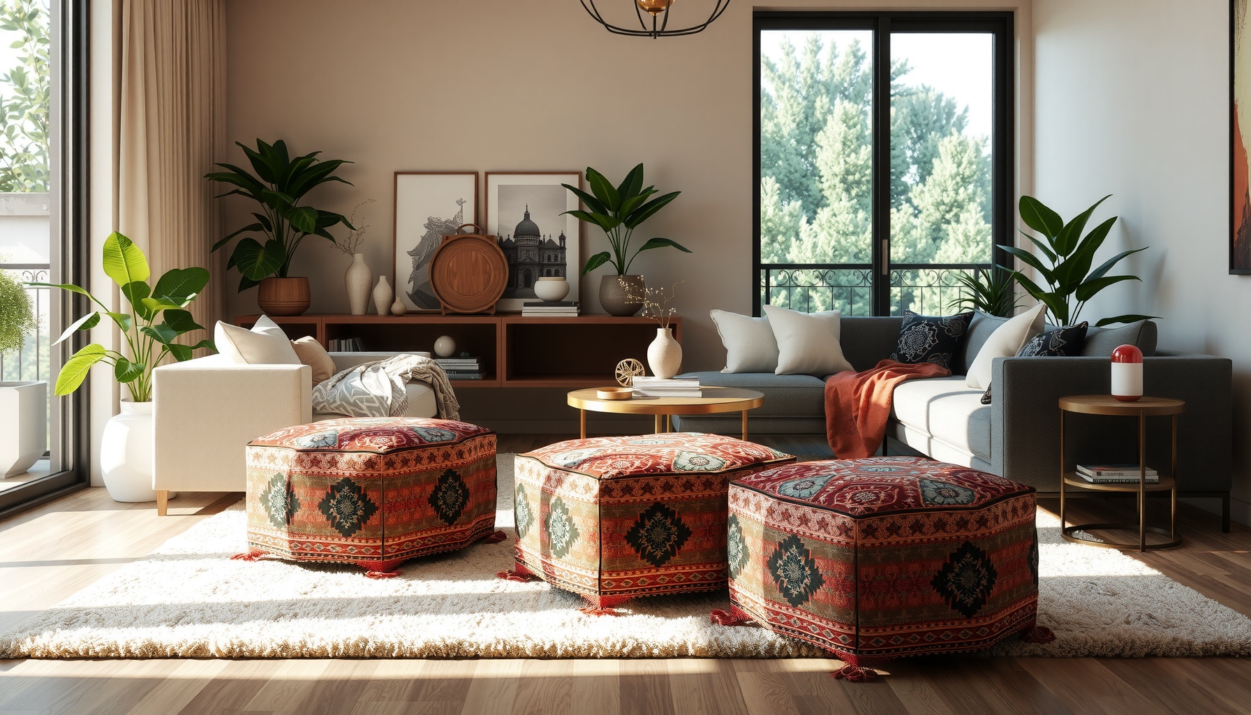 Wholesale Durrie Pouffe Elevates Your Living Space