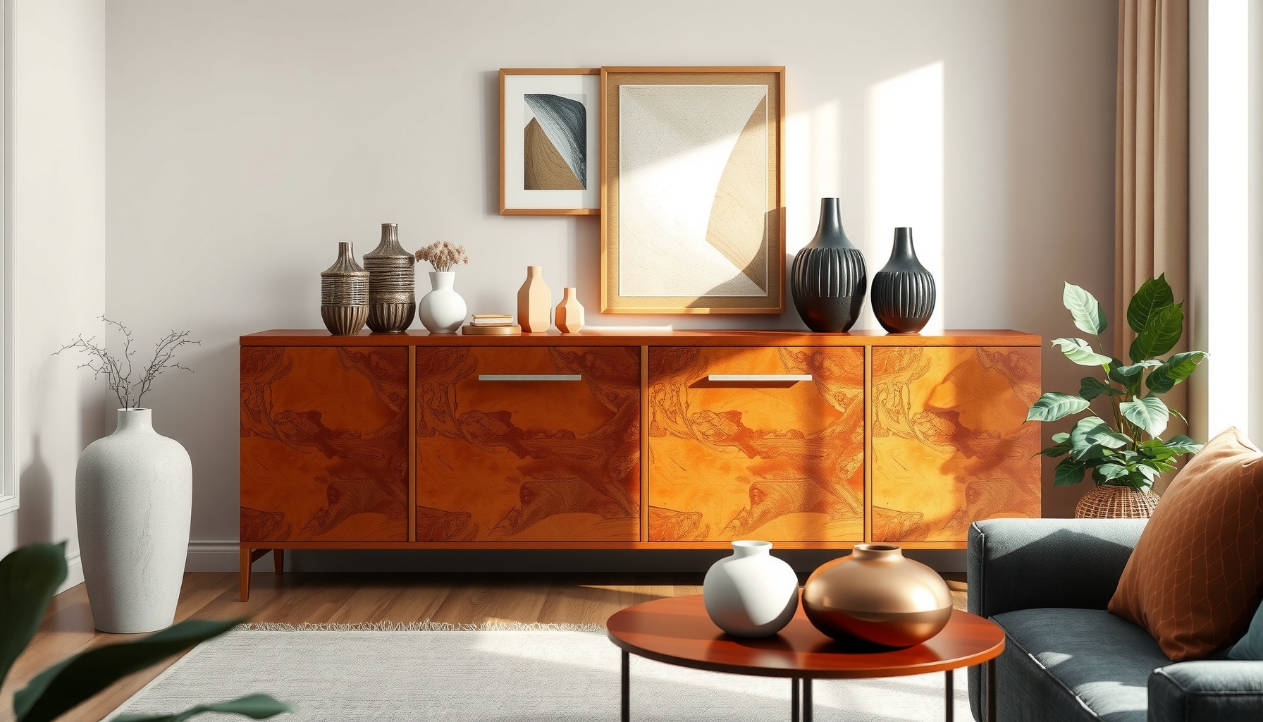 Wholesale Manila Copper Sideboard Enhances Your Home