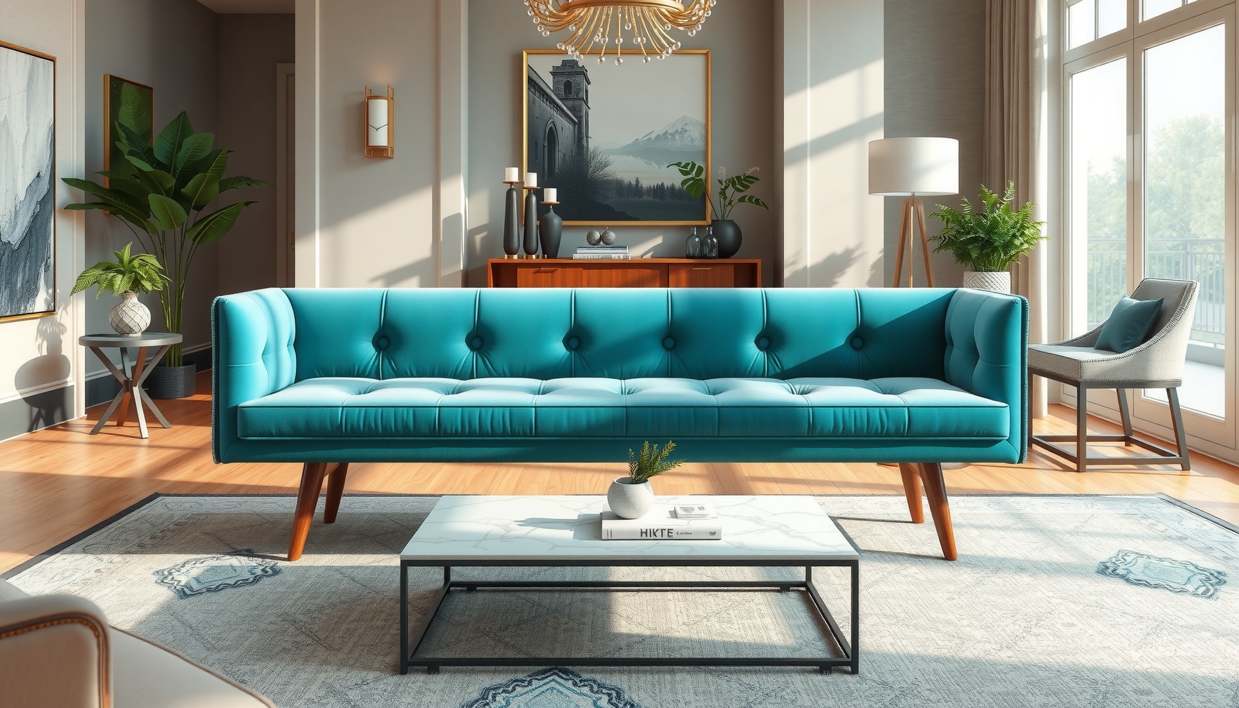 Wholesale Aqua Velvet Bench Elevates Your Home Decor