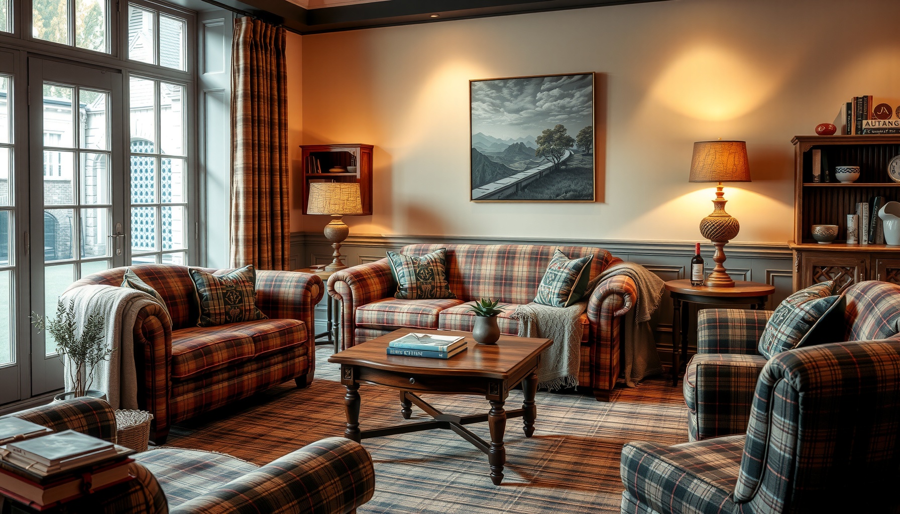 Tartans Tweeds Upholstery Brings Timeless Style Home Tartans Tweeds Upholstery Brings Timeless Style Home