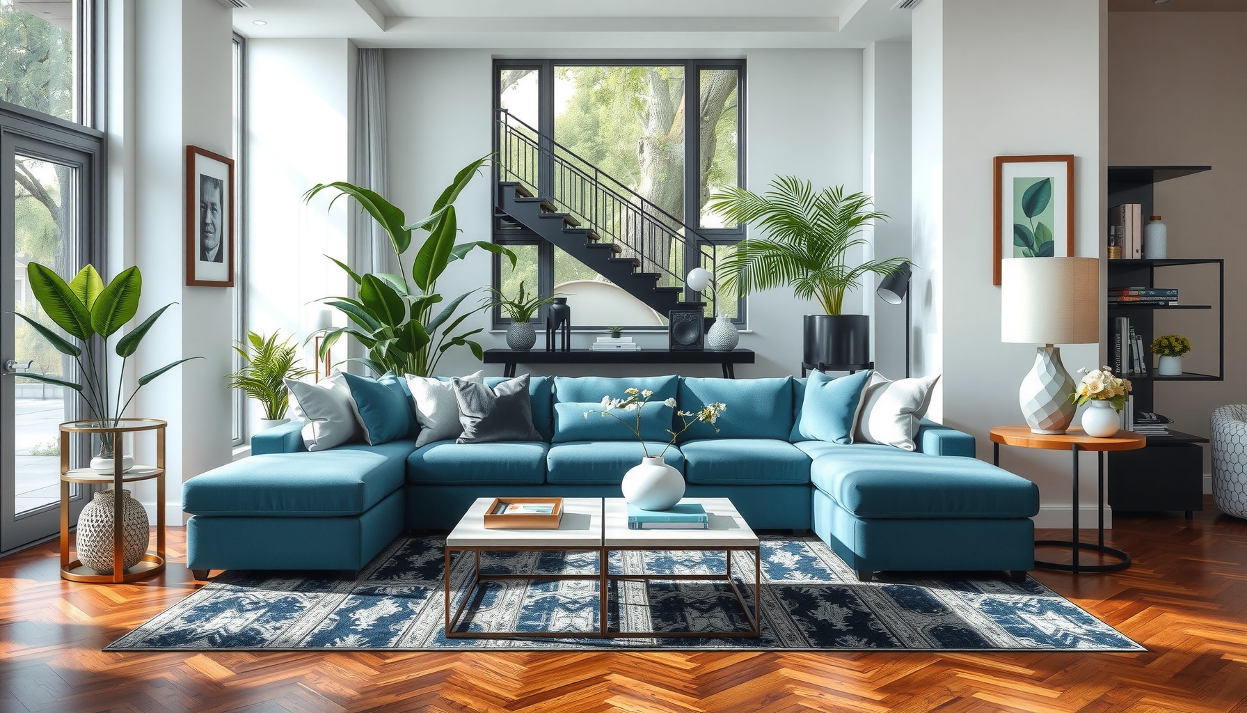 Wholesale Aqua Velvet Sofa Elevates Your Living Space