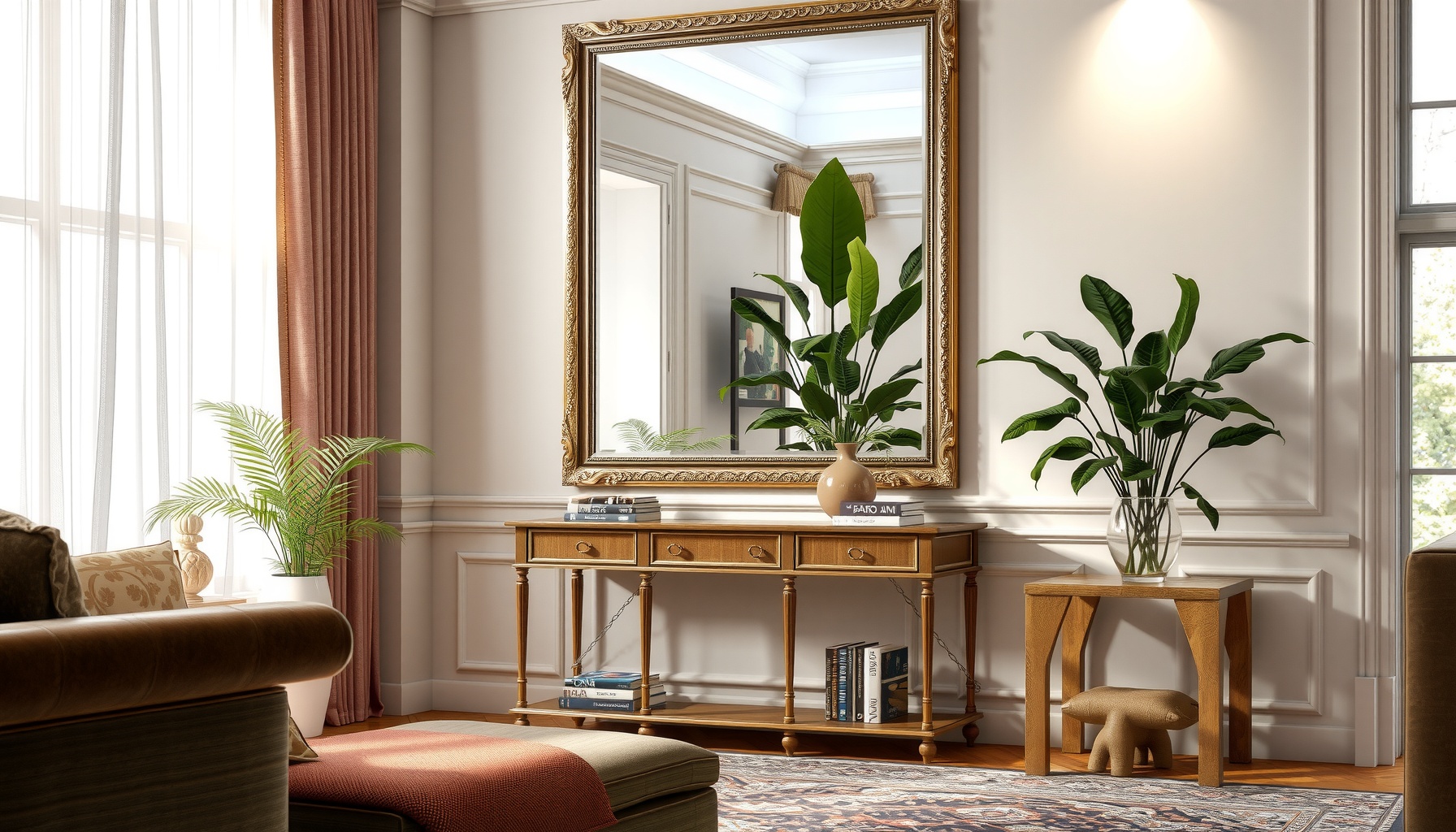 Wholesale Wooden Frame Mirror Elevates Your Home Decor