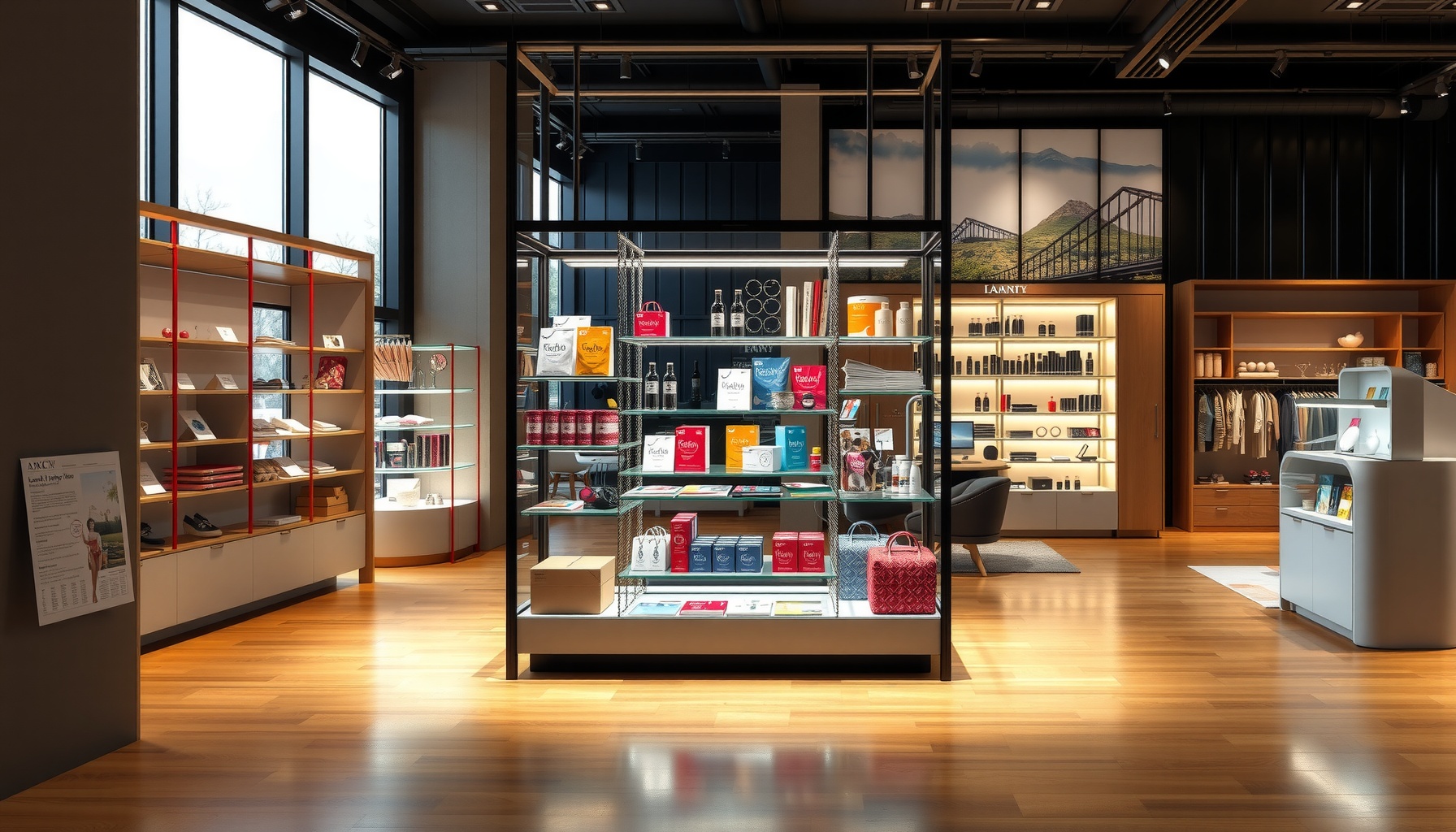 Wholesale Darcy Display Unit Enhances Retail Spaces