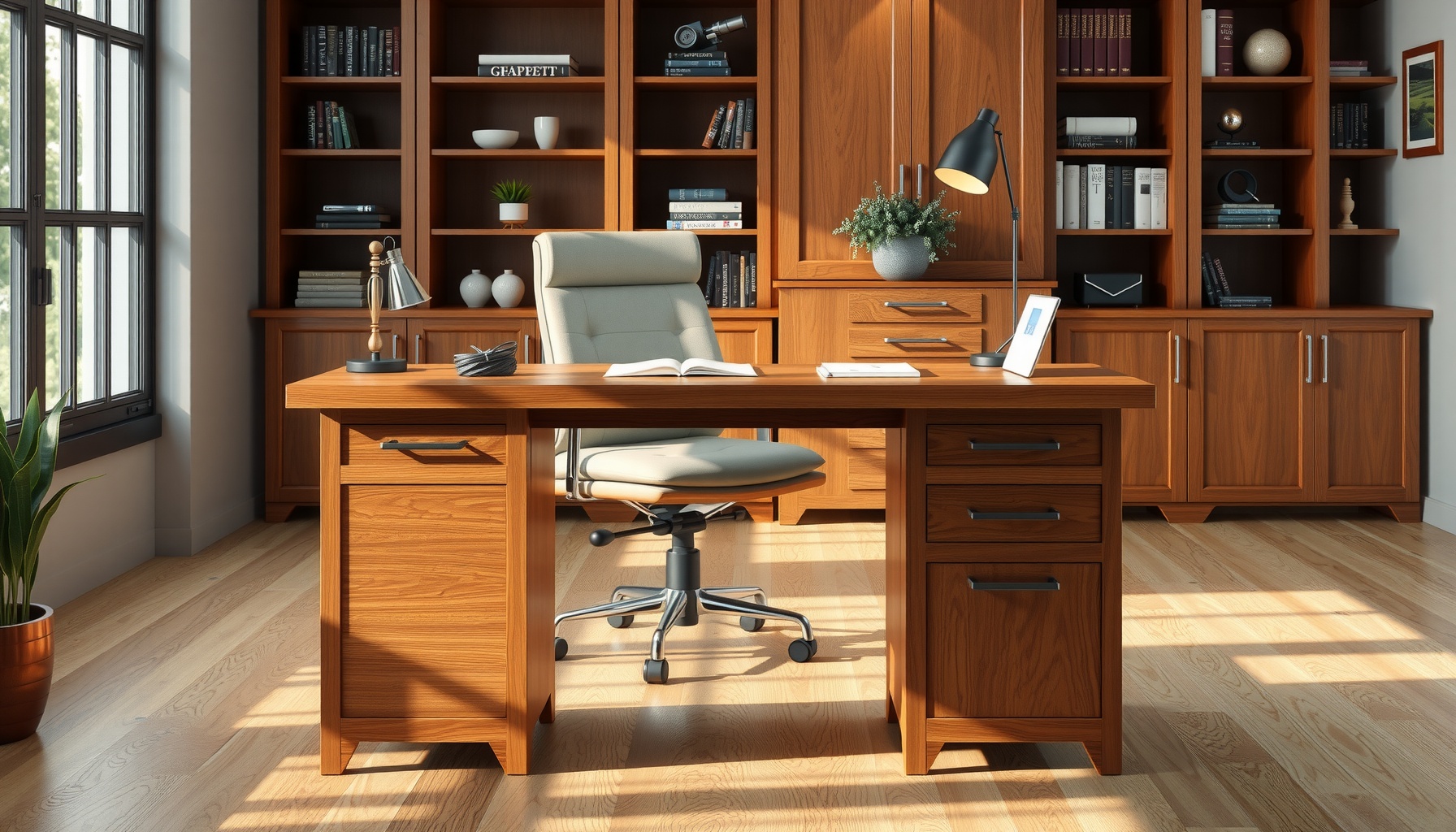 Wholesale Solid Wood Writing Desk Enhances Your Workspace