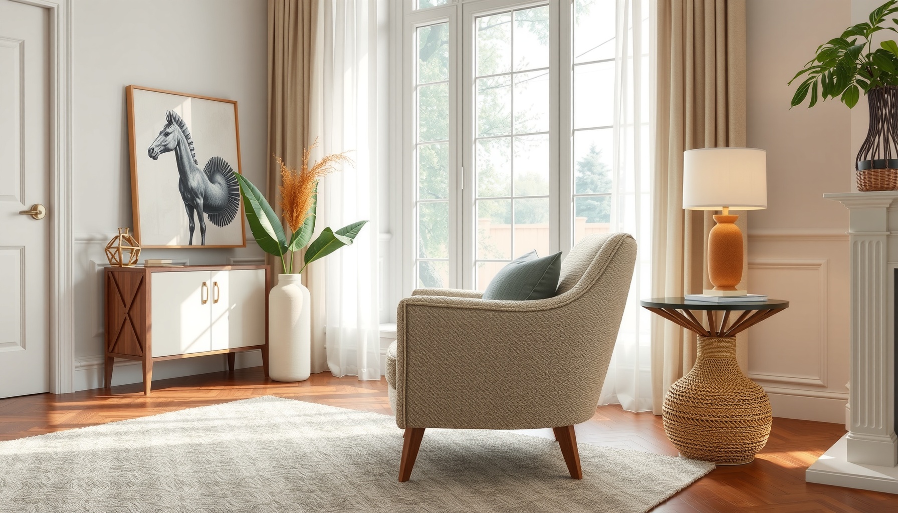 Wholesale Boucle Cream Chair Elevates Any Space