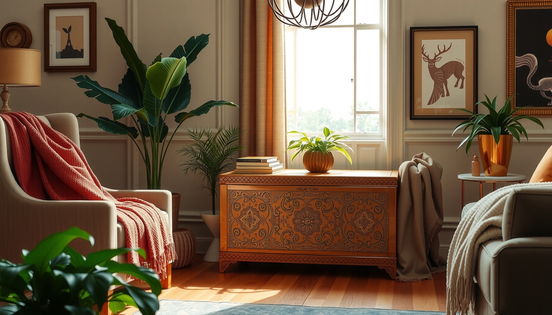 Wholesale Manila Copper Chest Elevates Home Decor