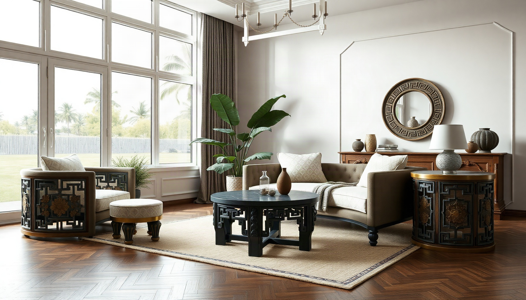 Greek Furniture Transforms Modern Living Spaces