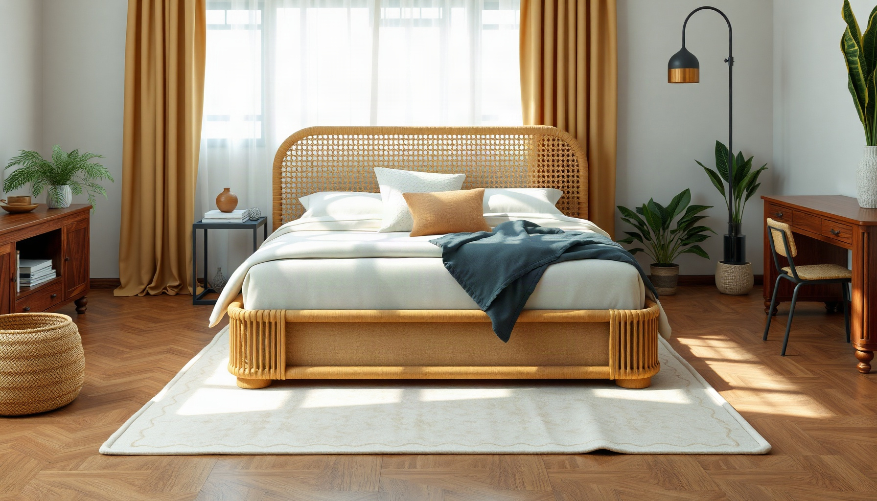 Rattan Bed For Sale Enhance Your Bedroom Aesthetics Rattan Bed For Sale Enhance Your Bedroom Aesthetics