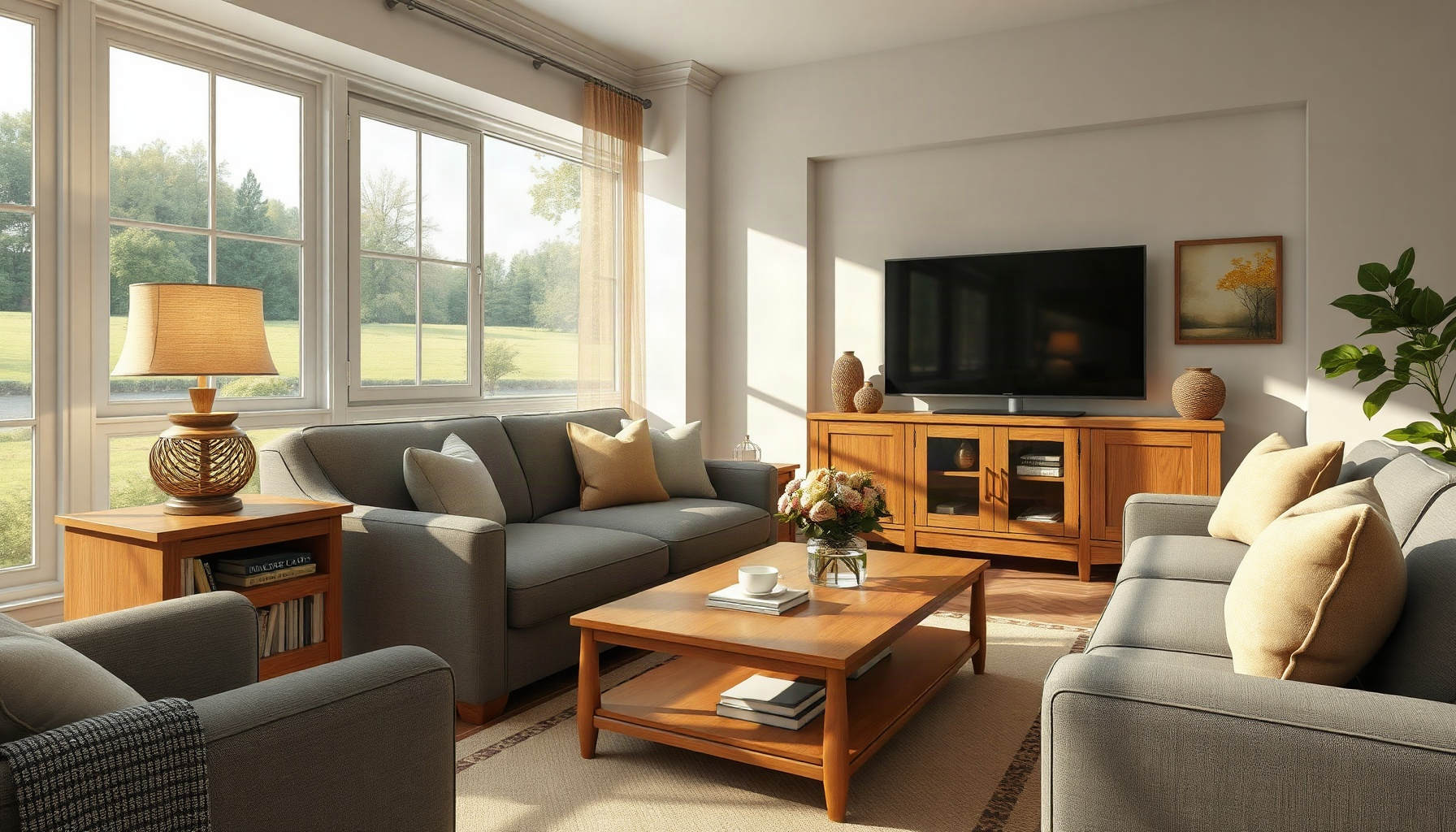Custom Oak Furniture Adds Timeless Charm To Homes