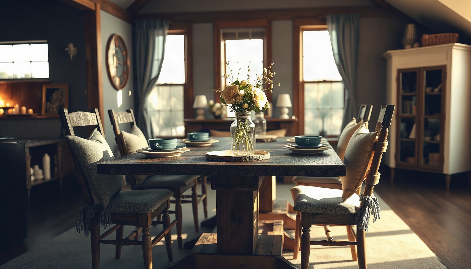 Rustic Oak Dining Table Ideas For Your Home Decor Rustic Oak Dining Table Ideas For Your Home Decor