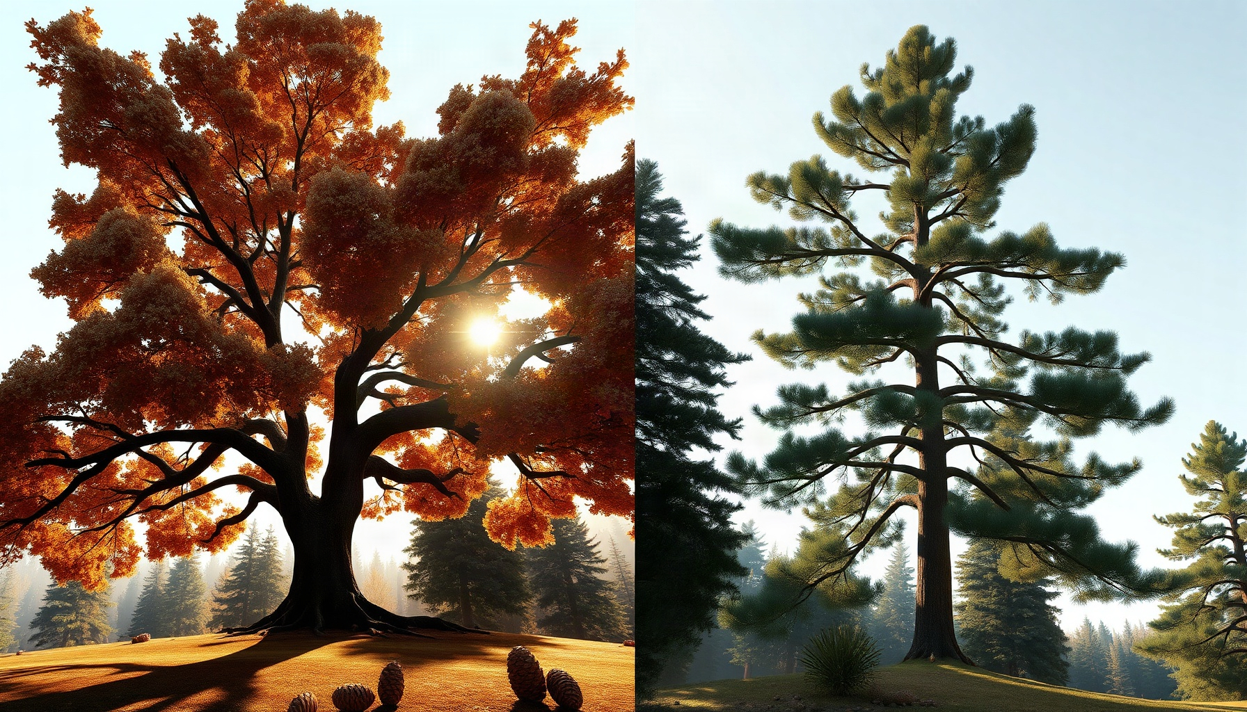 Differences Between Oak And Pine That You Should Know Differences Between Oak And Pine That You Should Know